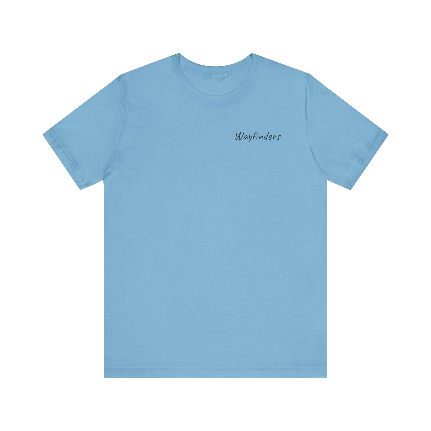 Adventure Seeker Fishing Tee - Unisex Short Sleeve Shirt with Compass and Fish Design