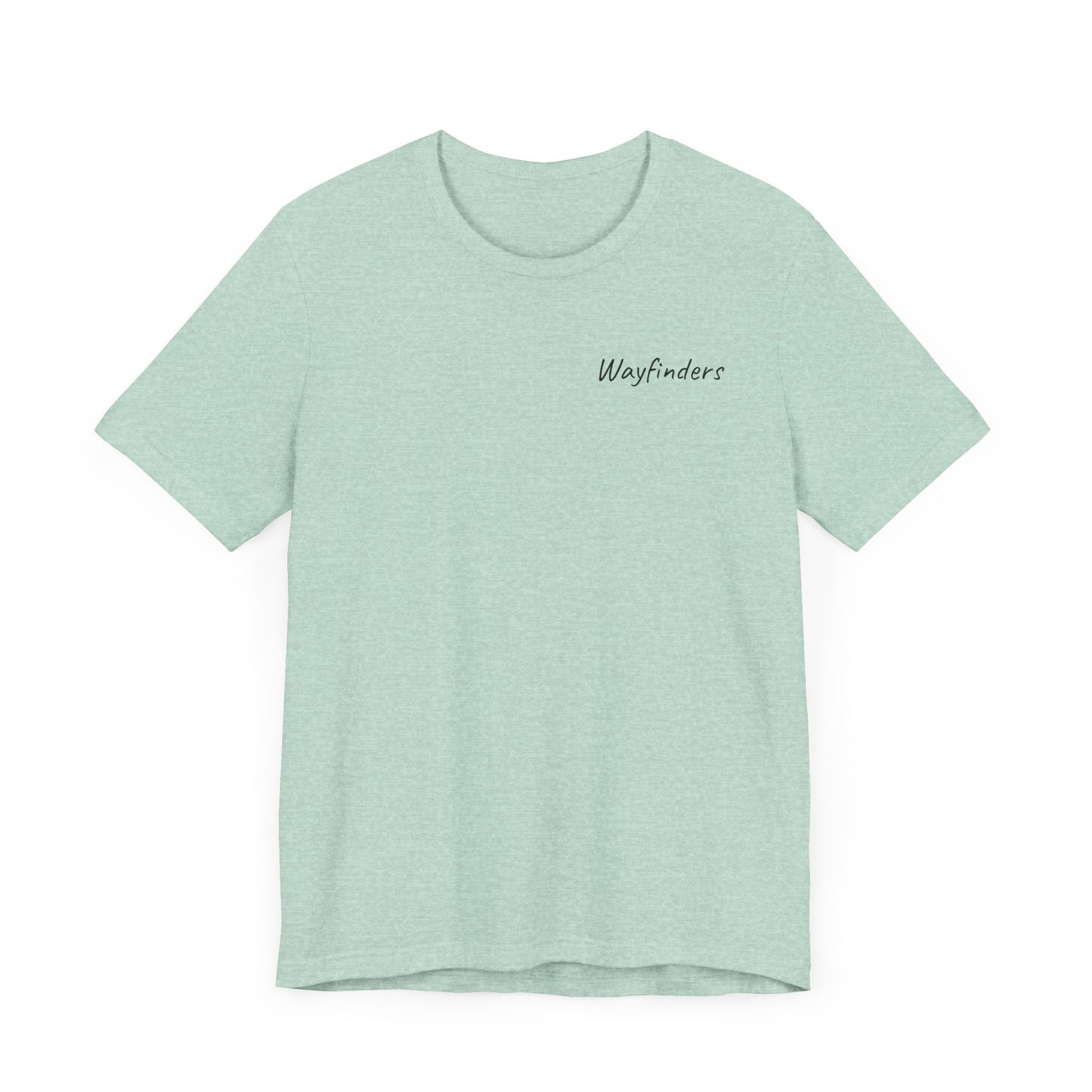 Adventure Seeker Fishing Tee - Unisex Short Sleeve Shirt with Compass and Fish Design