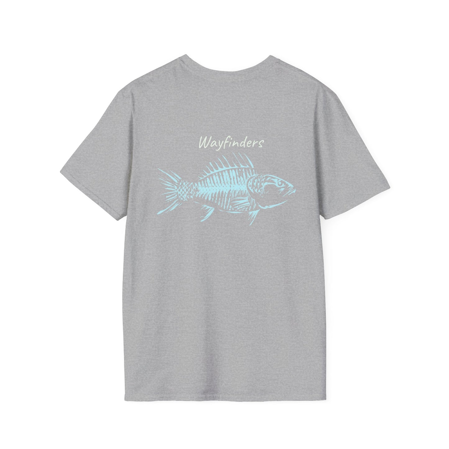Wayfinders Unisex Softstyle T-Shirt - Nautical Graphic Tee for Ocean Lovers