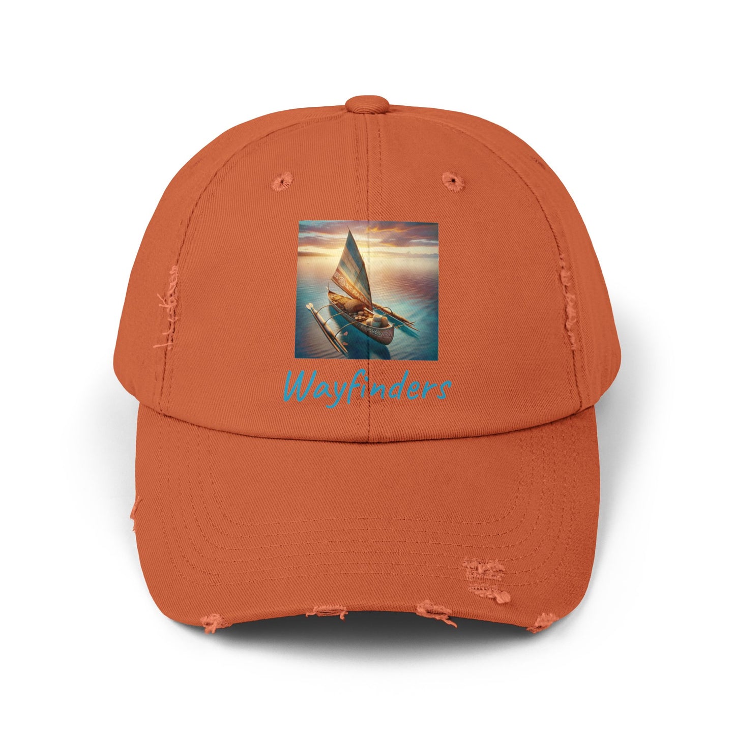 Wayfinders Unisex Distressed Cap - Perfect for Adventure Lovers