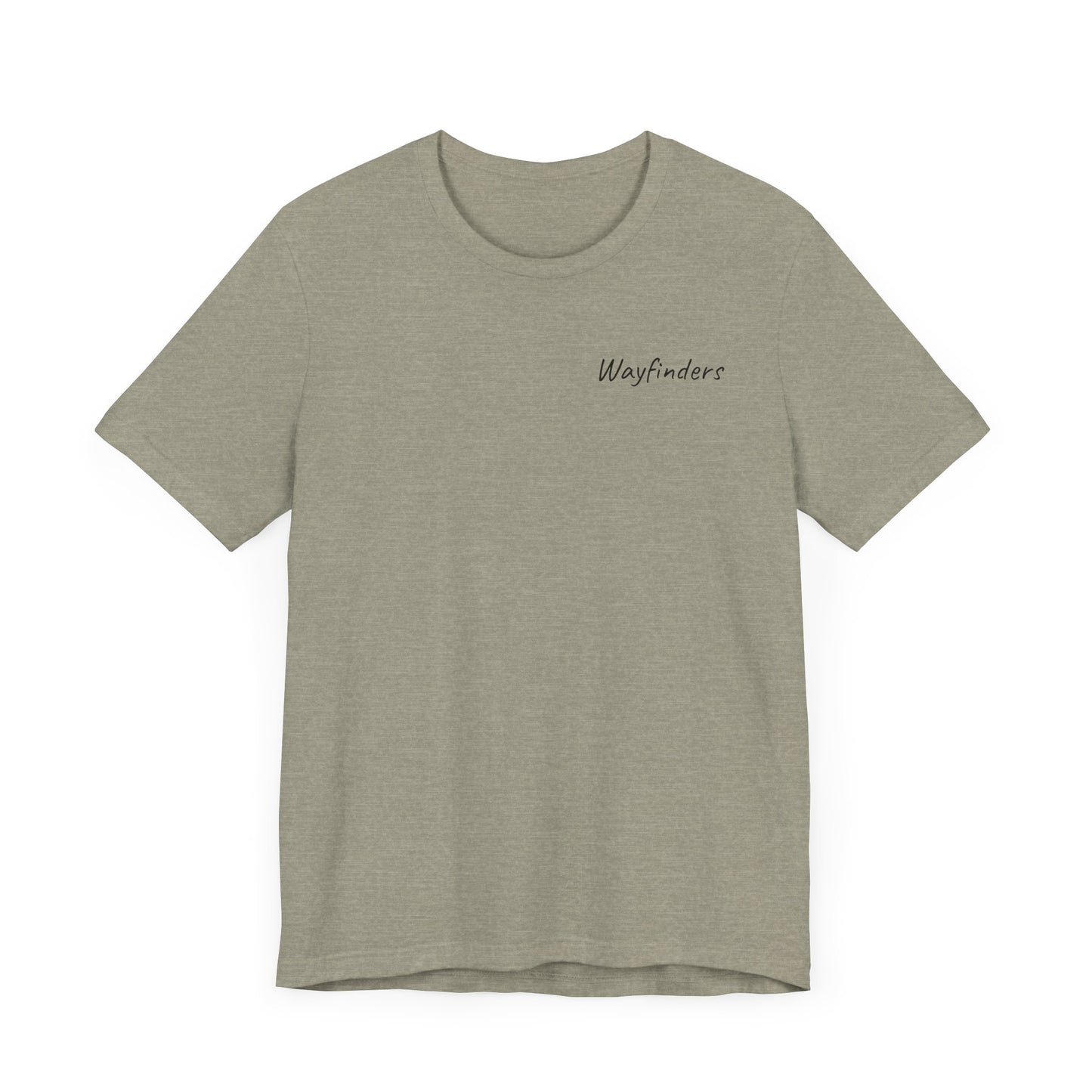 Adventure Seeker Fishing Tee - Unisex Short Sleeve Shirt with Compass and Fish Design