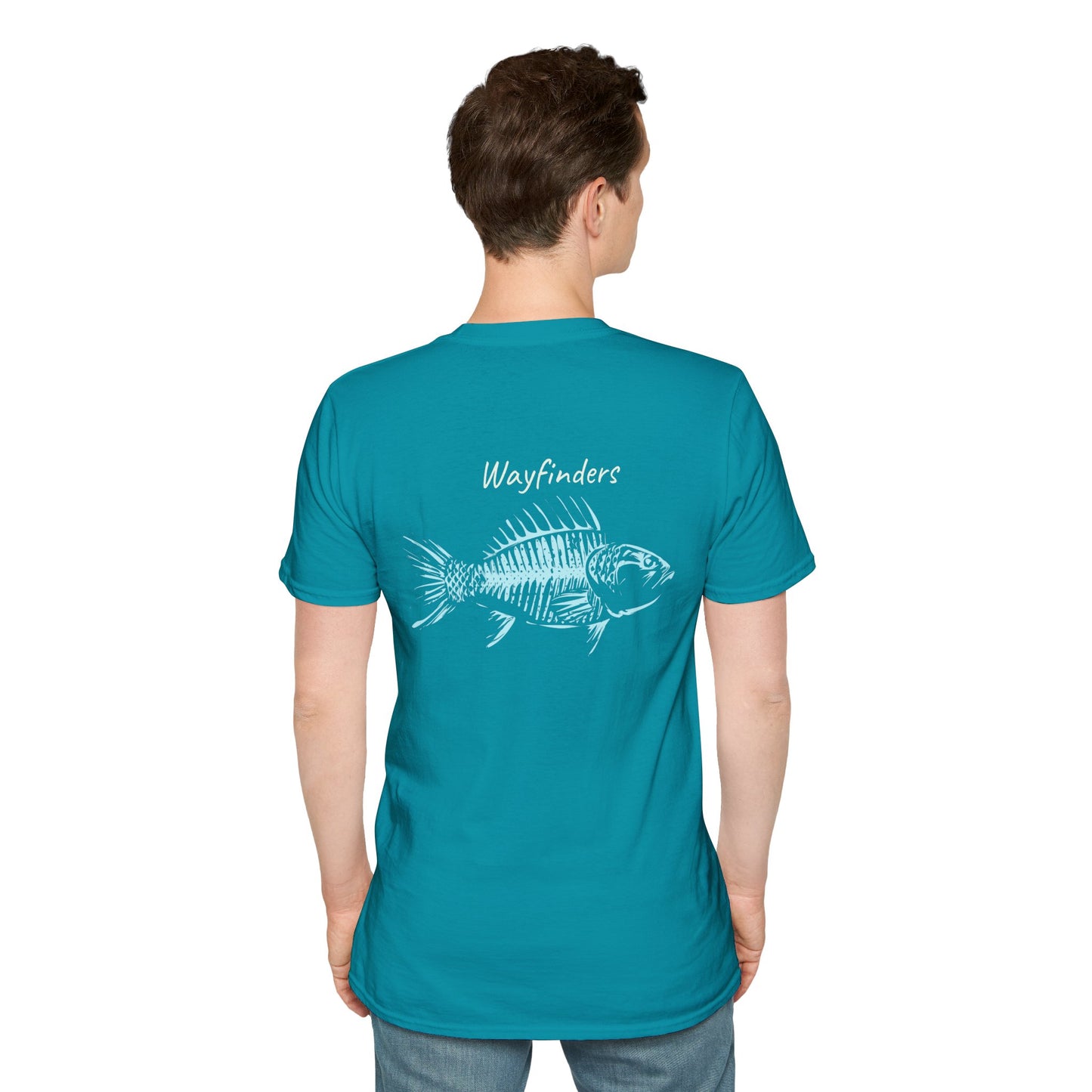 Wayfinders Unisex Softstyle T-Shirt - Nautical Graphic Tee for Ocean Lovers