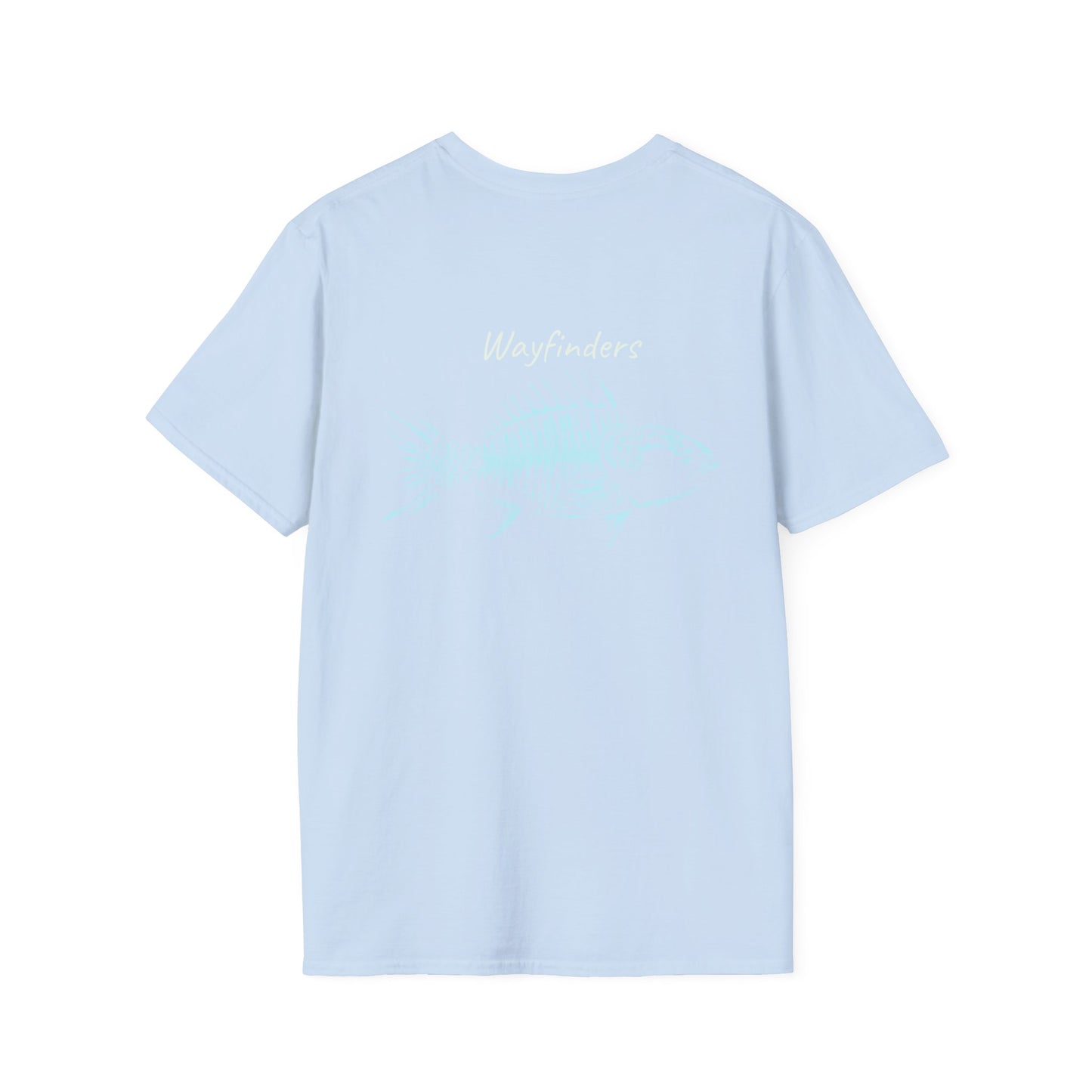 Wayfinders Unisex Softstyle T-Shirt - Nautical Graphic Tee for Ocean Lovers