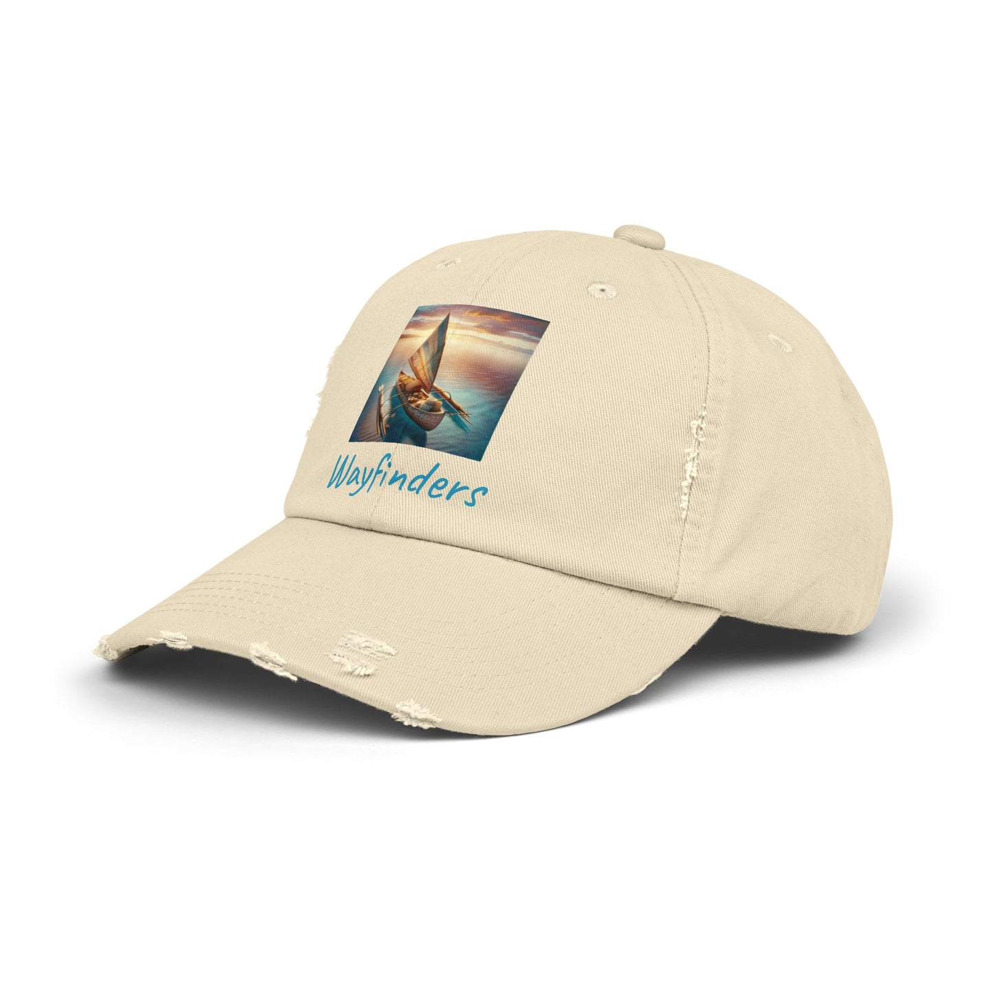 Wayfinders Unisex Distressed Cap - Perfect for Adventure Lovers