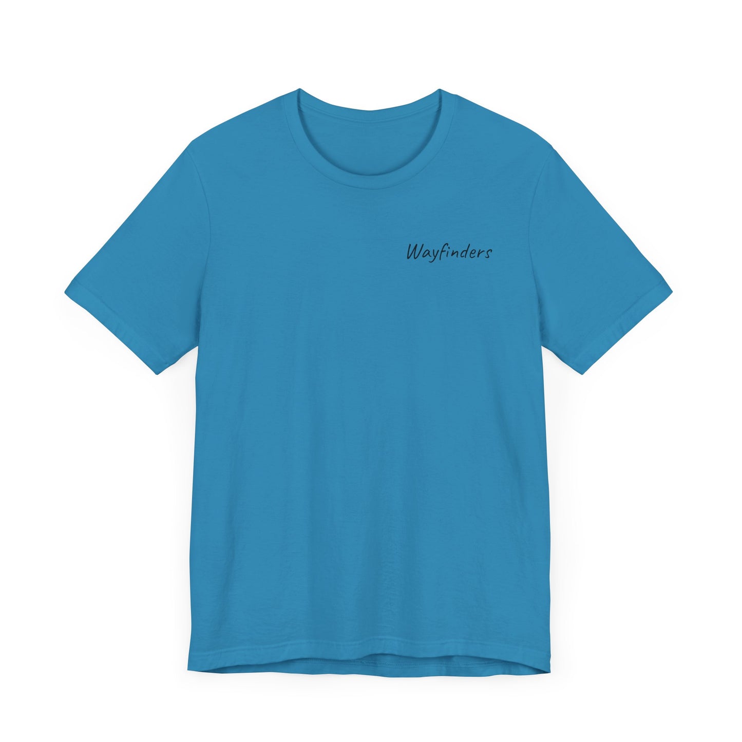 Adventure Seeker Fishing Tee - Unisex Short Sleeve Shirt with Compass and Fish Design