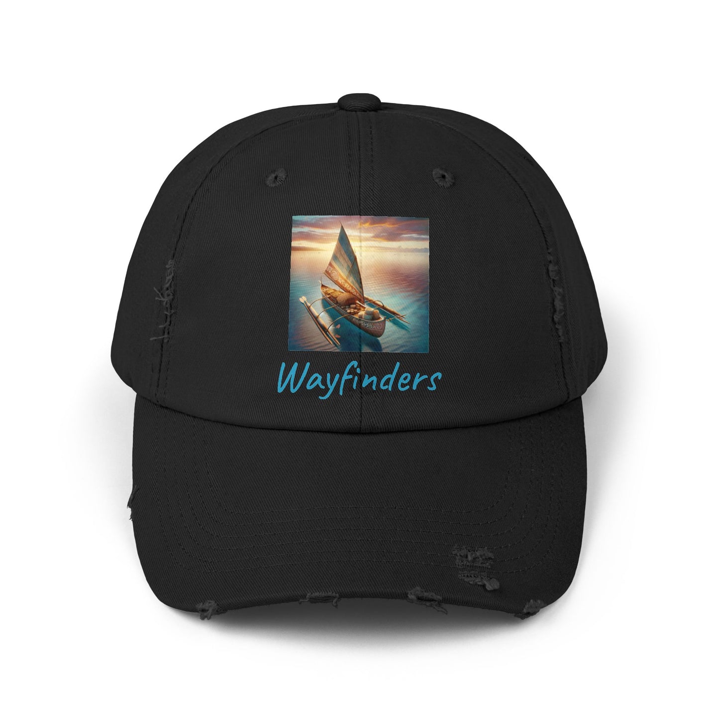 Wayfinders Unisex Distressed Cap - Perfect for Adventure Lovers