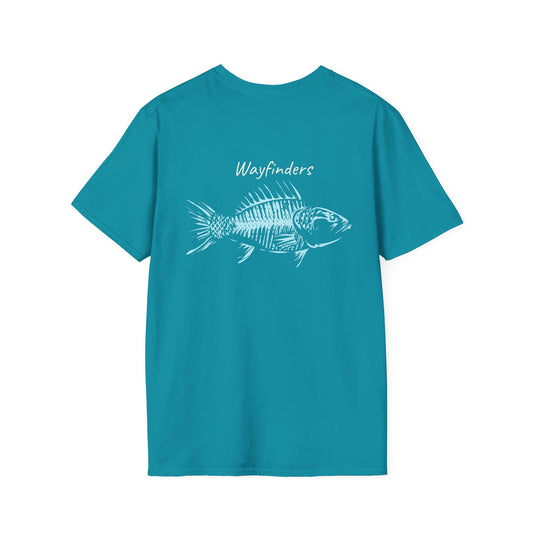 Wayfinders Unisex Softstyle T-Shirt - Nautical Graphic Tee for Ocean Lovers
